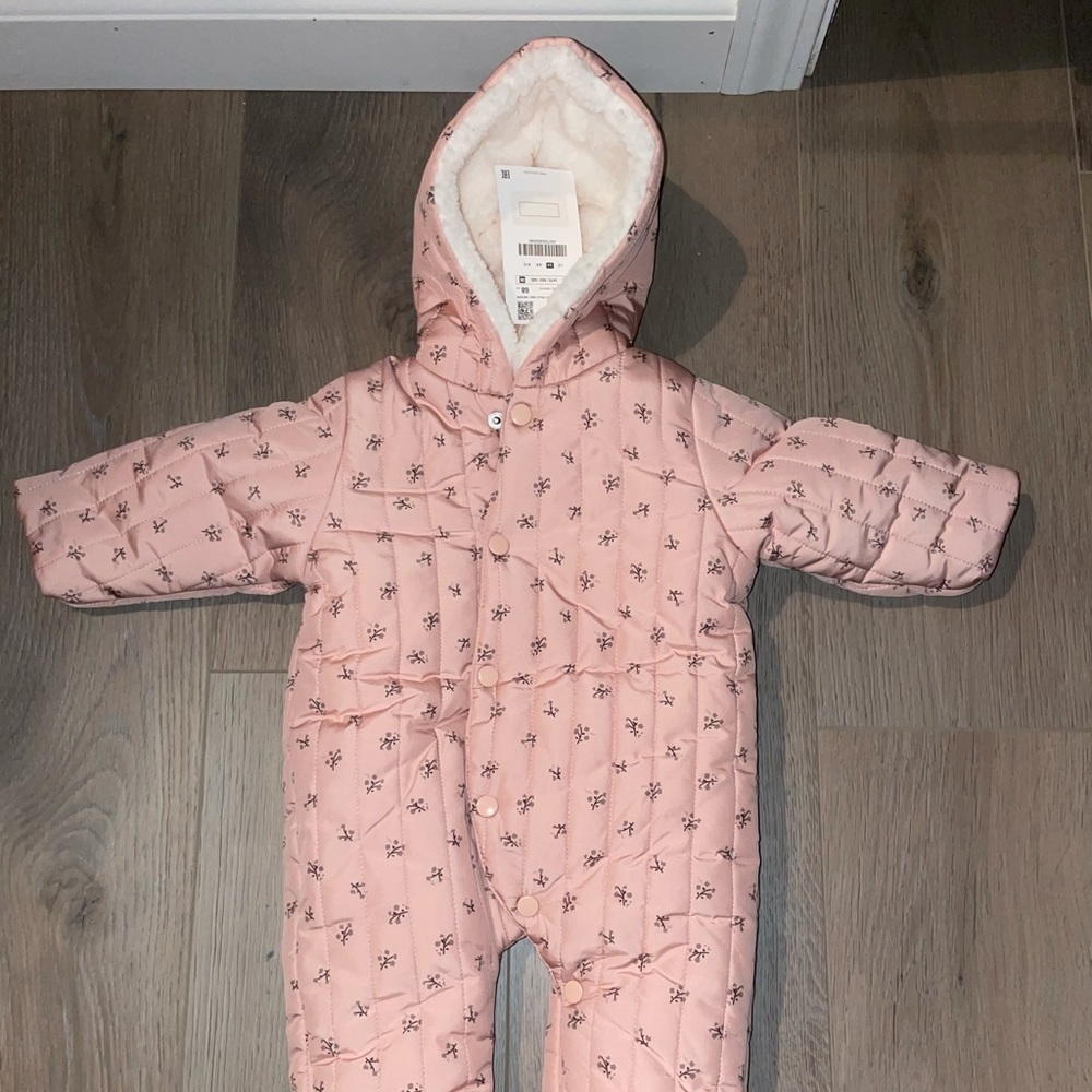 NWT Zara snowsuit 3-6months